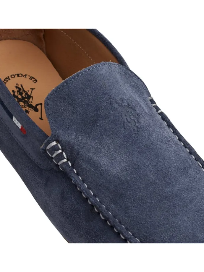 Mokassins in Blue