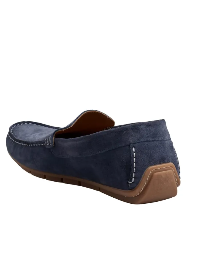 Mokassins in Blue
