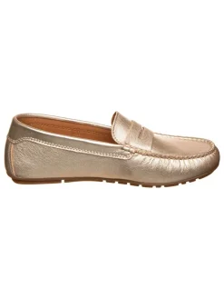 Mokassins in Gold