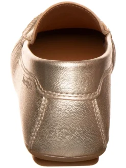 Mokassins in Gold