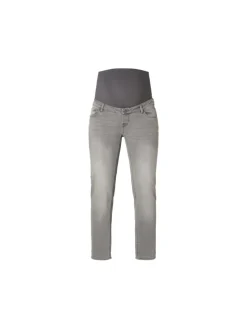 Mom Fit 7/8 Jeans Azua in Grey Denim