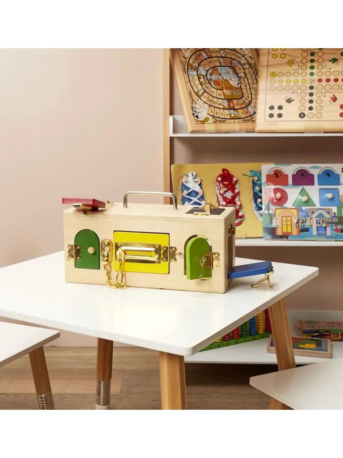 Montessori-Sensorische Lernbox - ab 3 Jahren