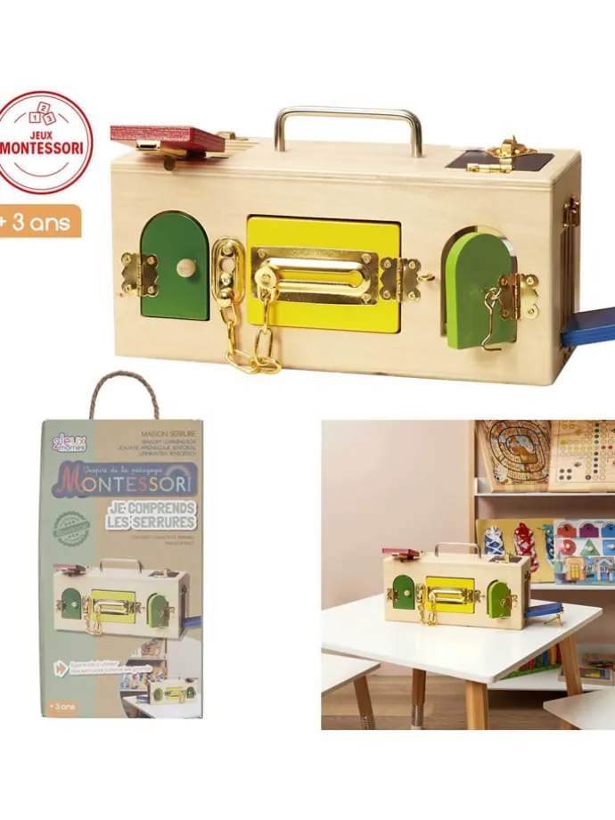 Montessori-Sensorische Lernbox - ab 3 Jahren