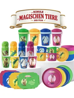 Müslibecher ''Die Schule der Magischen Tiere'' in Orange - 540 ml