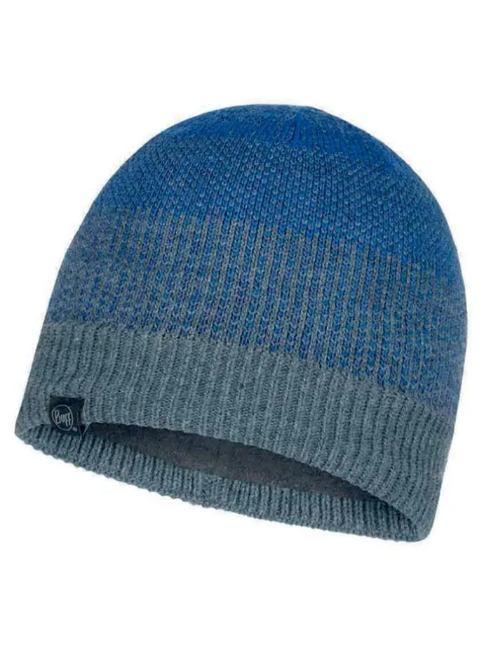 Mütze in Blau/ Grau