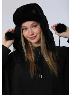 Mütze in Schwarz