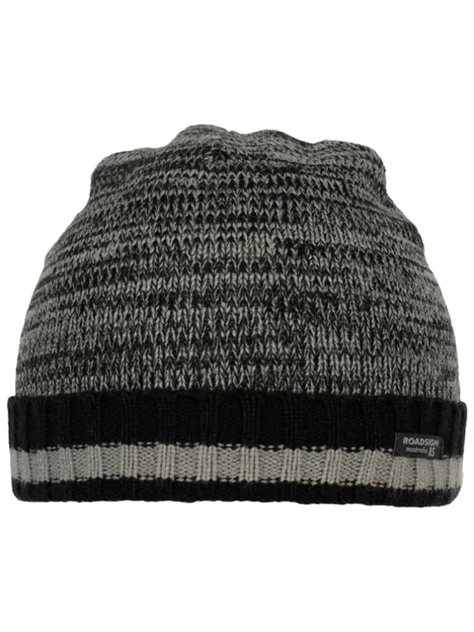 Mütze in Schwarz/ Grau