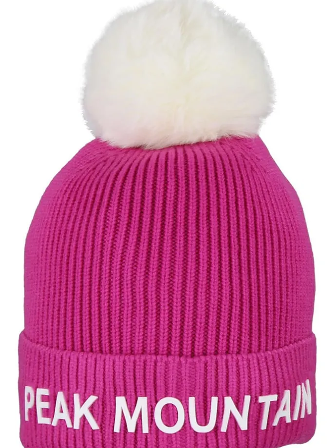 Mütze "Maitresse" in Pink/ Weiß