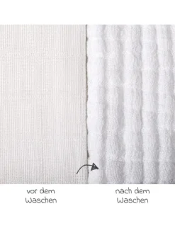 Mullwindel / Mulltuch 8er Pack 80 x 80 cm in rosa,lila
