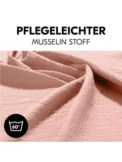 Mullwindeln / Mulltücher / Spucktücher Cuddle in beige,rosa