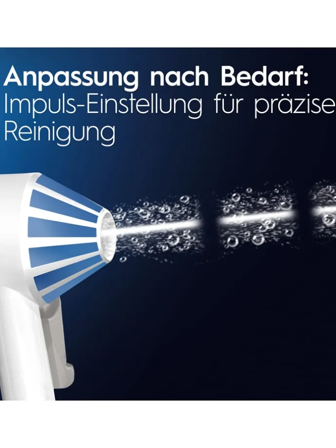 Munddusche "AquaCare 6" in Weiß