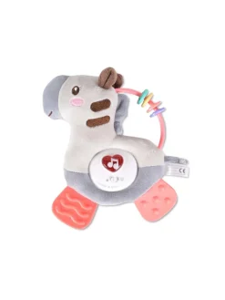 Musik Plüschtier Zebra SL88007 in grau