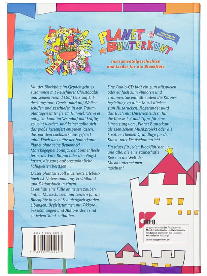 Musikbuch "Planet Bunterkunt"