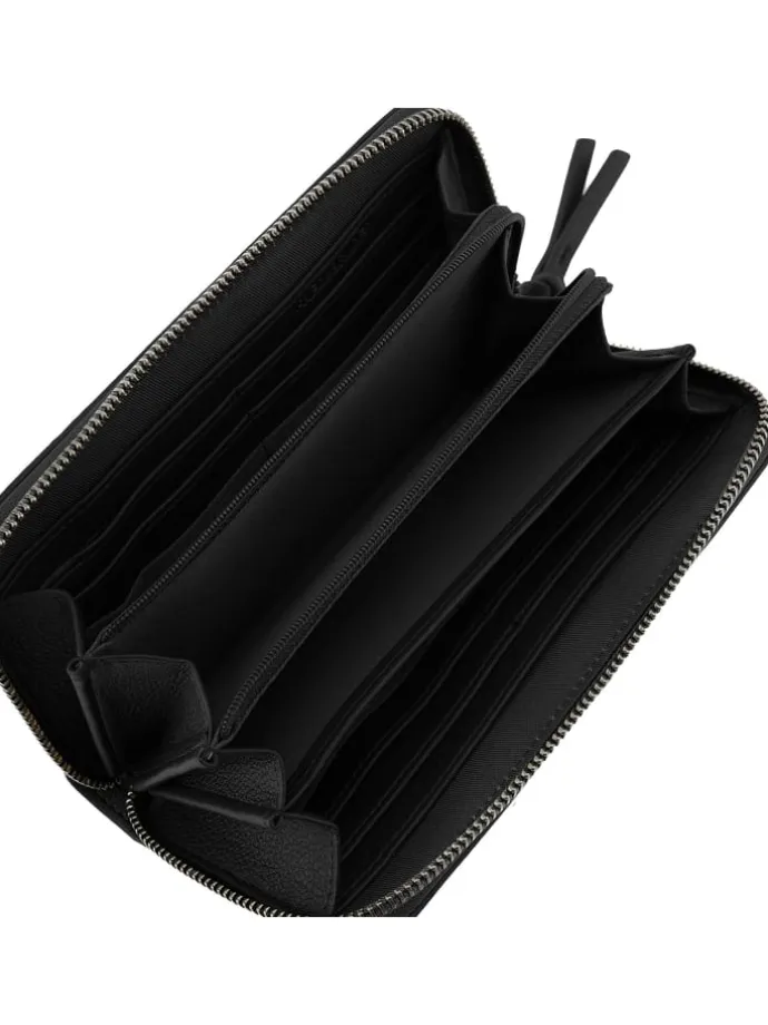 My Bestie Geldbörse Leder 19.5 cm in black