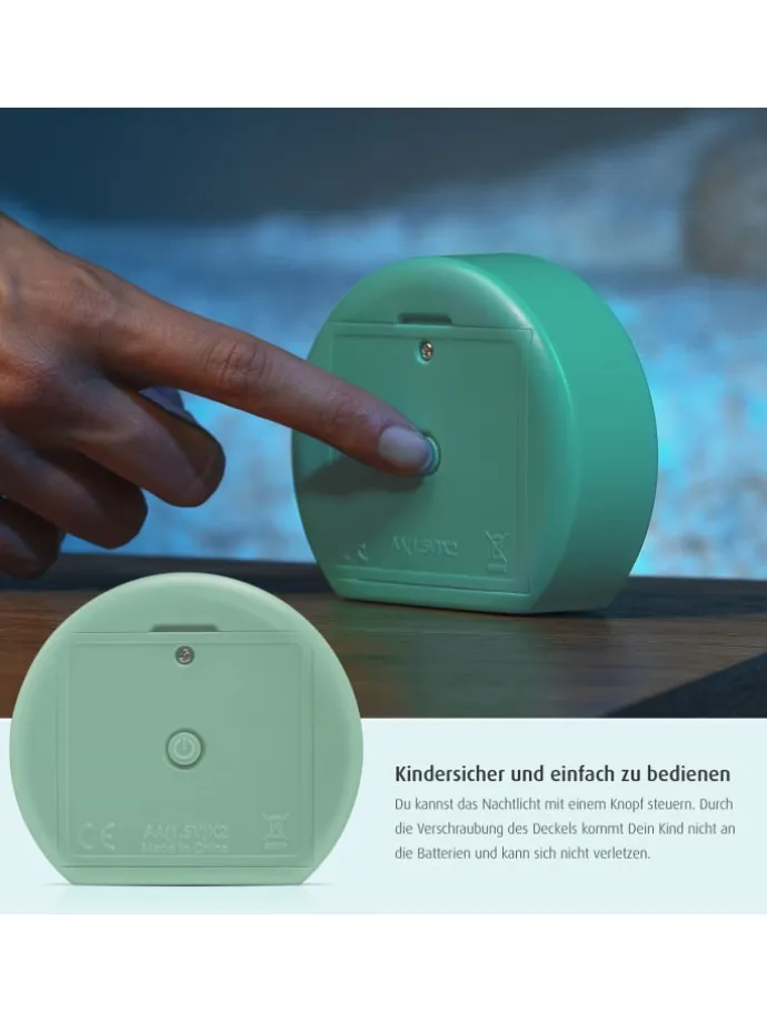 MyBabyLight Beruhigungslicht in Grün ab 0 Monate
