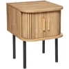 Nachttisch in beige