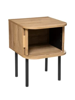 Nachttisch in beige