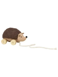 Nachziehspielzeug "Hannah Hedgehog" in Braun - ab 12 Monaten