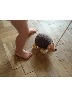Nachziehspielzeug "Hannah Hedgehog" in Braun - ab 12 Monaten
