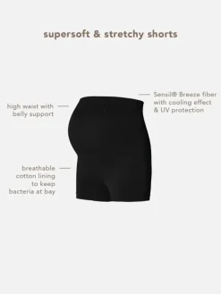 Nahtloser Short Lai Sensil Breeze in Black