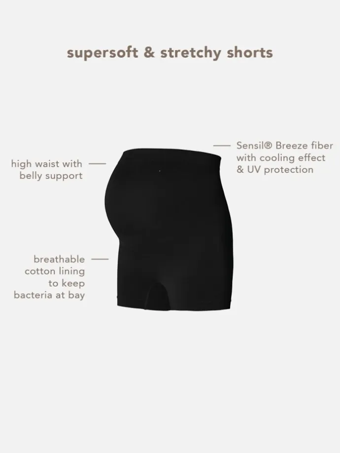 Nahtloser Short Lai Sensil Breeze in Black