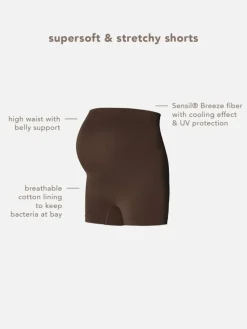 Nahtloser Short Lai Sensil Breeze in Coffee Bean