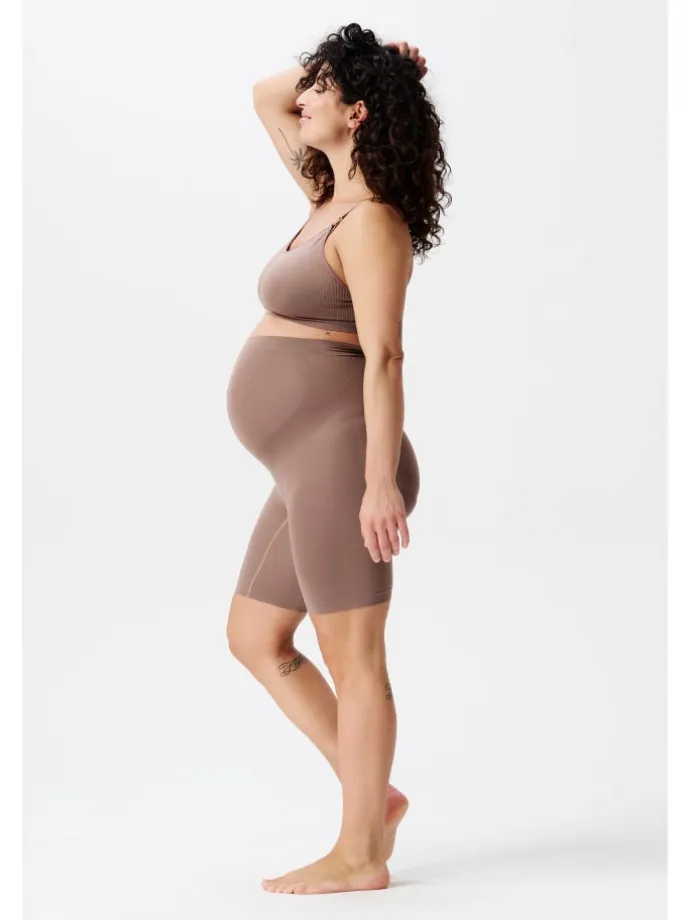 Nahtloser Short Niru Sensil Breeze in Deep Taupe
