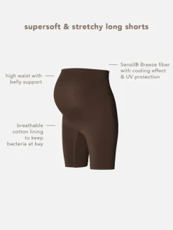 Nahtloser Short Niru Sensil Breeze in Coffee Bean