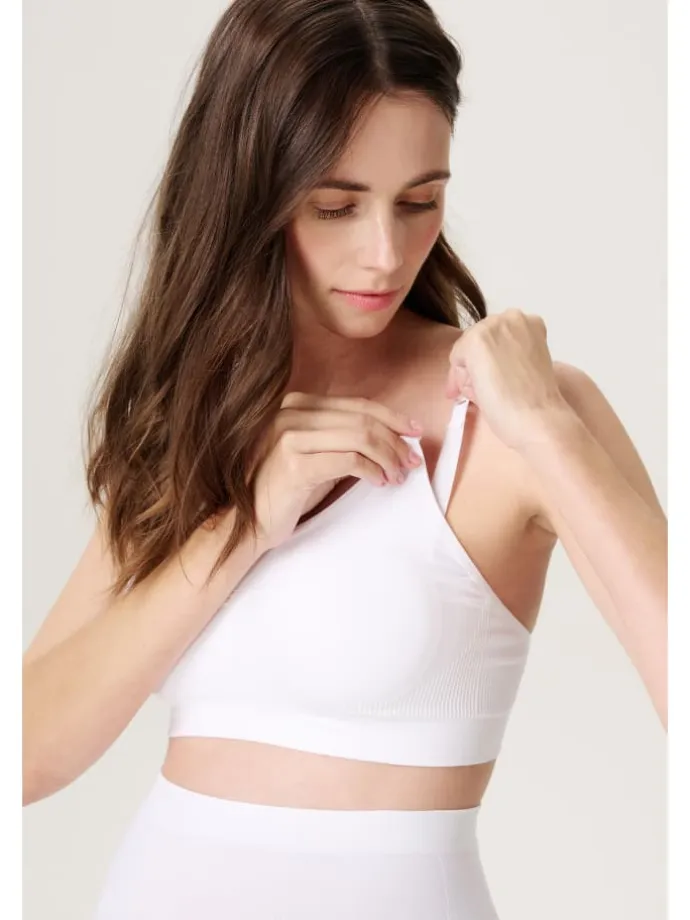 Nahtloser Still-Bh Cleo in Optical White