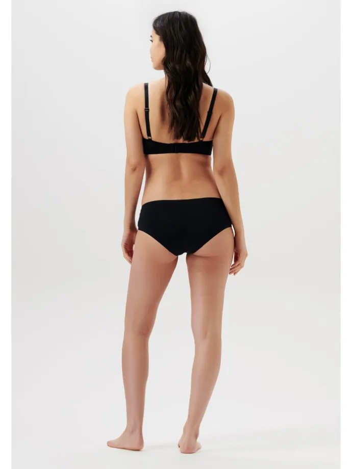 Nahtloser Still-Bh Wireless Micro Nursing Bra in Black