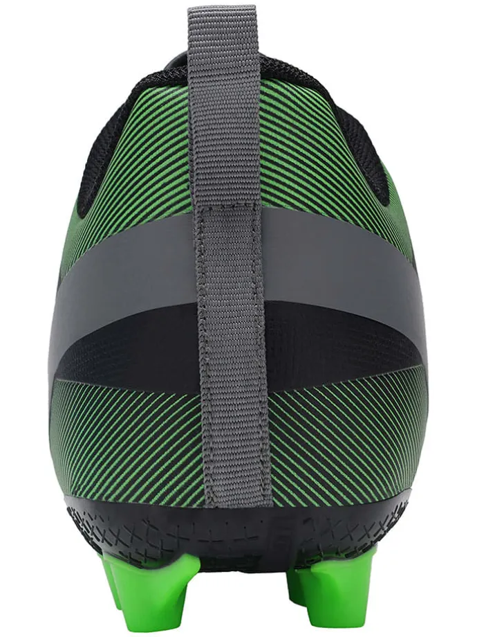 Natur- und Kunstrasen-Fußballschuhe "Twist" in Schwarz/ Grün