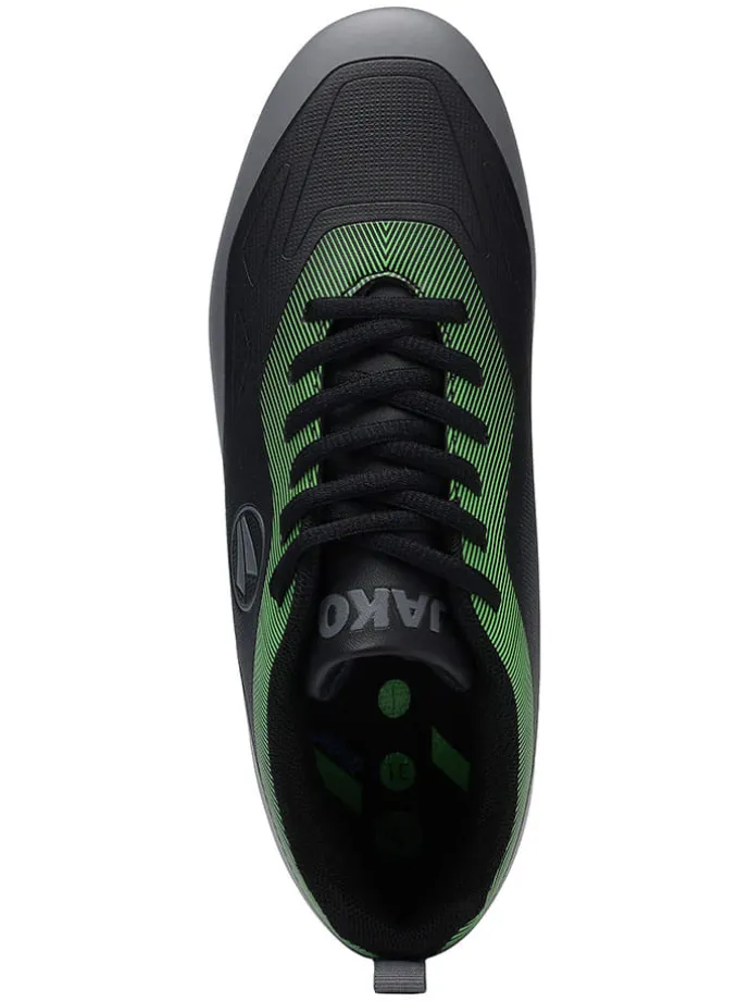 Natur- und Kunstrasen-Fußballschuhe "Twist" in Schwarz/ Grün