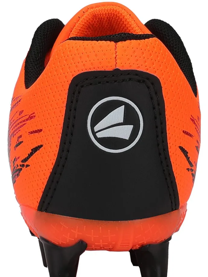 Naturrasen-Fußballschuhe "Stepover" in Orange