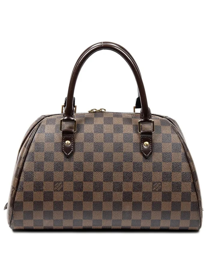 2nd Hand Henkeltasche in Braun - (B)32,5 x (H)19,5 x (T)19 cm