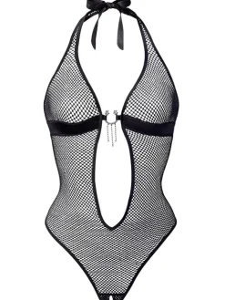 Neckholder-Body in schwarz