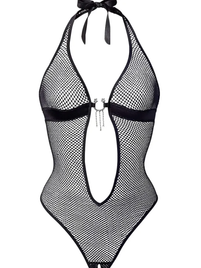 Neckholder-Body in schwarz