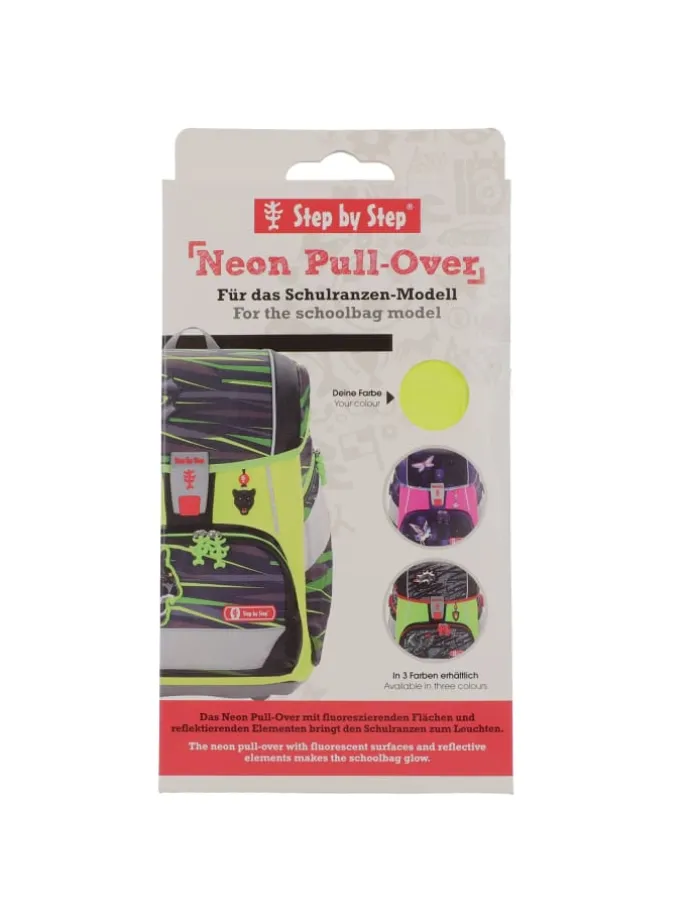 Neon Pull-Over 2IN1Plus Schulranzenüberzug 10 cm in pink