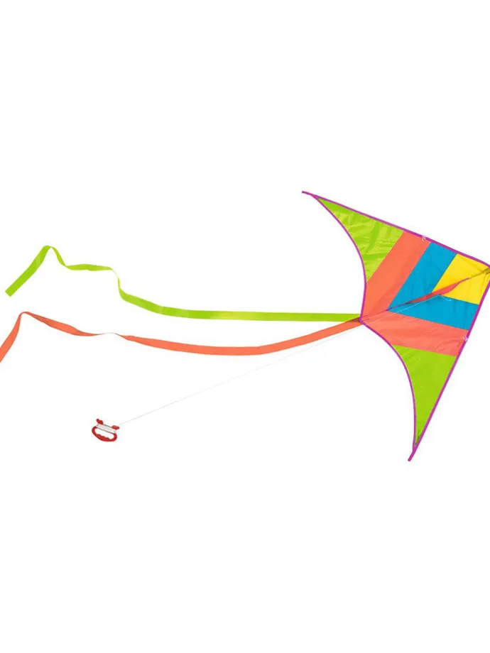 Neon Taschen-Flugdrachen in Bunt - ab 6 Jahren