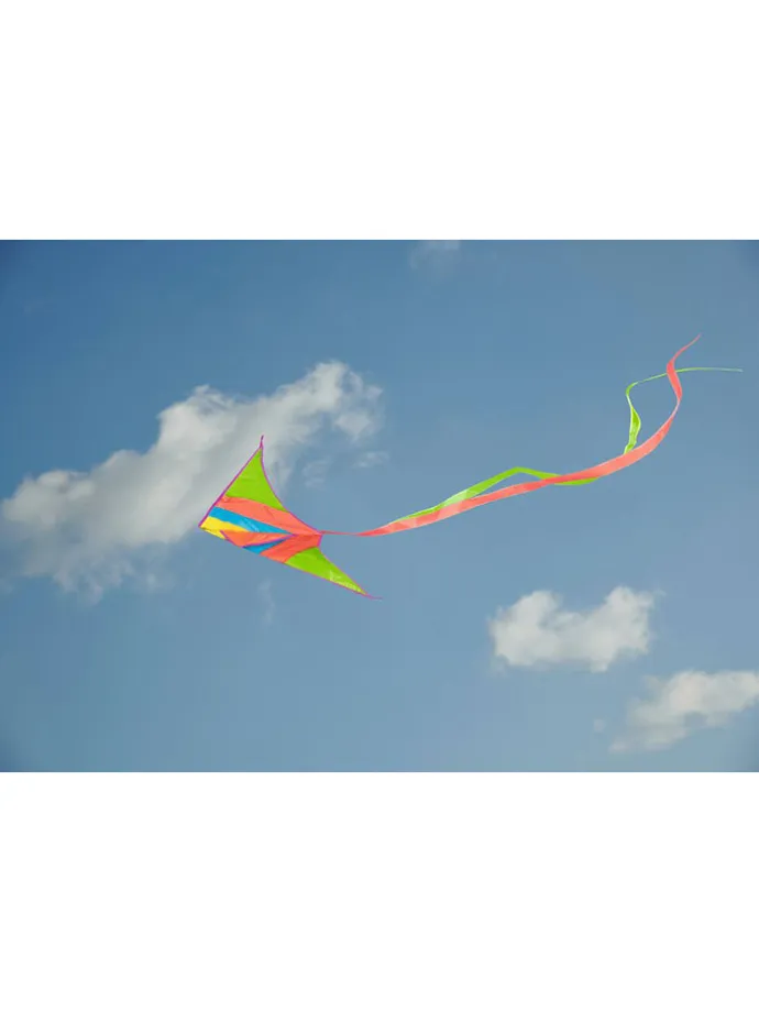 Neon Taschen-Flugdrachen in Bunt - ab 6 Jahren