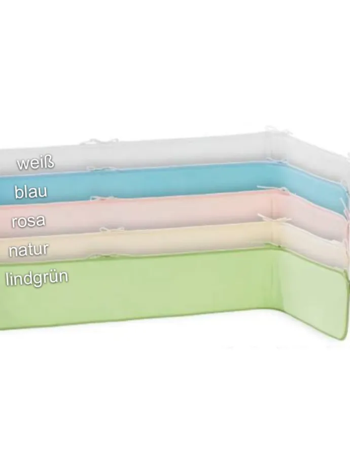 Nestchen "Frottier eingefasst" 180cm in rosa