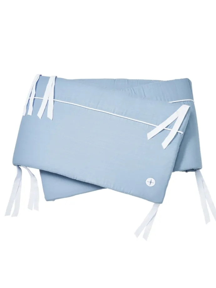 Nestchen in Blau Grau (L) 180 cm, (B) 35 cm