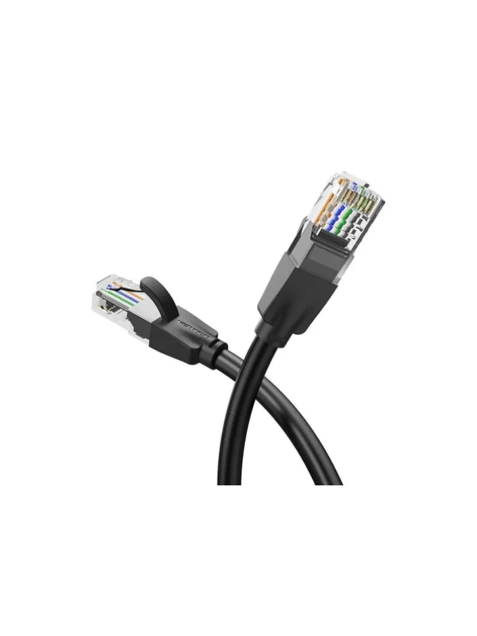 Netzwerkkabel RJ45 LAN-Kabel , UTP, Cat.6a 1.5m Schwarz