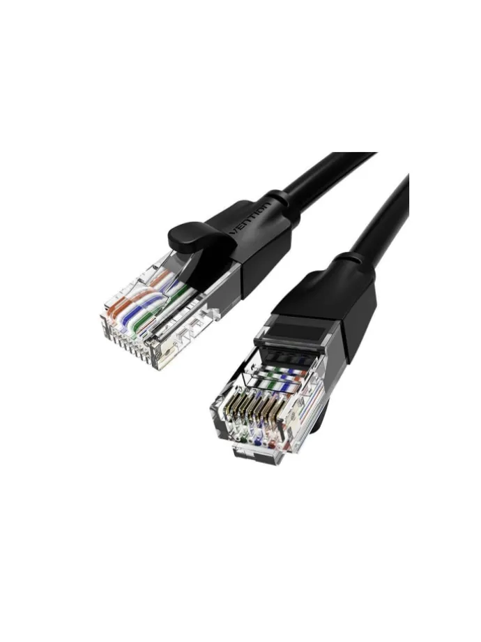 Netzwerkkabel RJ45 LAN-Kabel , UTP, Cat.6a 1.5m Schwarz