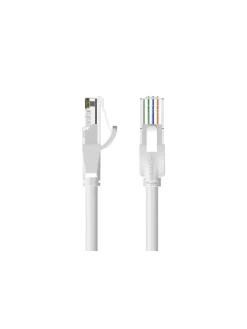 Netzwerkkabel UTP CAT6 RJ45 Ethernet 1000Mbps RJ45 auf RJ45 1m grau