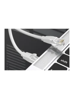 Netzwerkkabel UTP CAT6 RJ45 Ethernet 1000Mbps RJ45 auf RJ45 1m grau