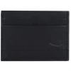 Niagara Kreditkartenetui Leder 9,5 cm in schwarz