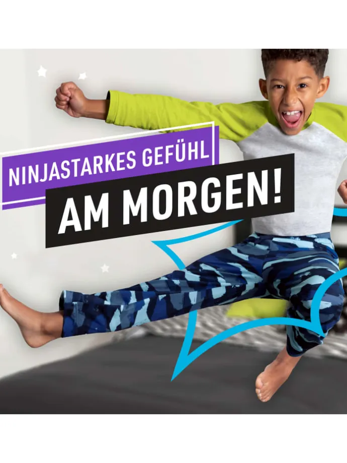 Ninjamas Pyjama Pants Herzen, 54 absorbierende Nachthöschen, 8 Jahre, 27kg-43kg