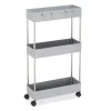 Nischenwagen in Grau - (B)15,5 x (H)70 x (T)40,5 cm