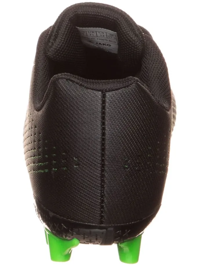 Nocken-Fußballschuhe in Schwarz/ Grün