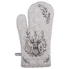 Ofenhandschuh in Braun - (L)30 x (B)18 cm